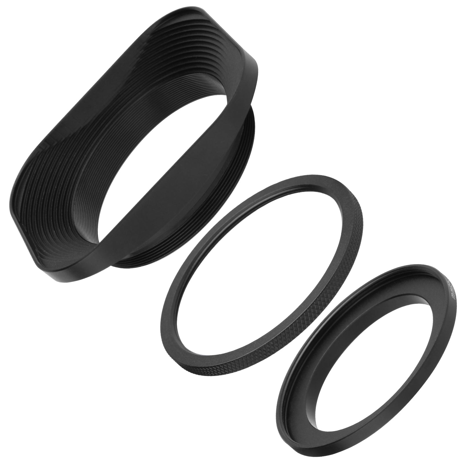product_n43mm Metal Square Lens Hood - Compatible with Nikon Lenses & Fujifilm Lensesame - Agaterod
