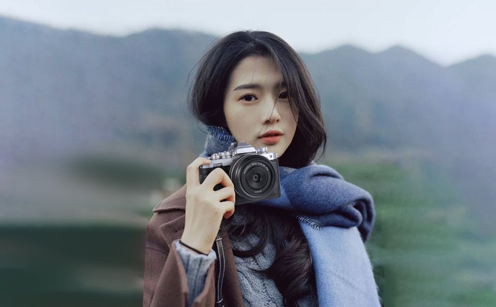 product_n[For Nikon Zfc] Premium Cowhide Leather Grip & L - Shaped Handle (Black) - Professional Camera Accessoriesame - Agaterod