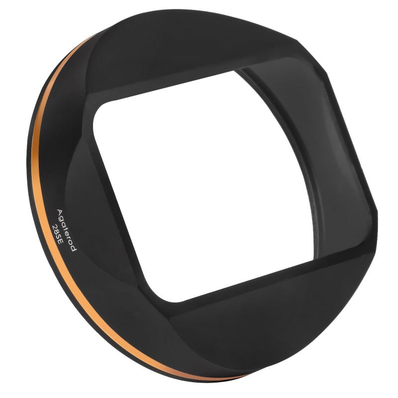 product_nVintage Square Lens Hood for NIKKOR Z 28mm f/2.8 SE / 40mm f/2 (SE) / 40mm f/2 Lens(52mm, Rose Gold)ame - Agaterod